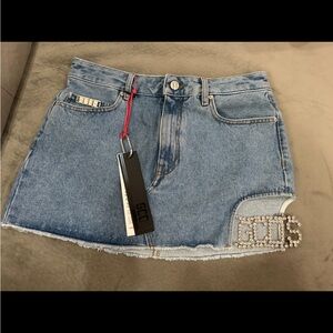 GCDS denim skirt brand new